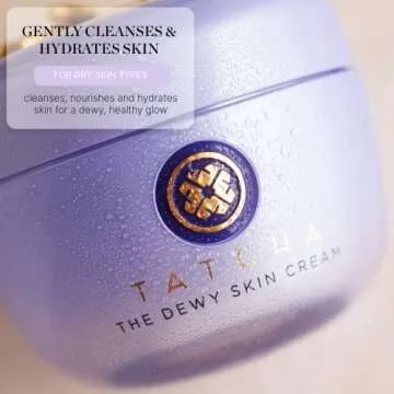 Tatcha Replenish & Soften Ritual Set, Amazon Holiday Exclusive, Dewy Skin Cream, The Rice Wash, The Camellia Cleansing Oil + The Essence