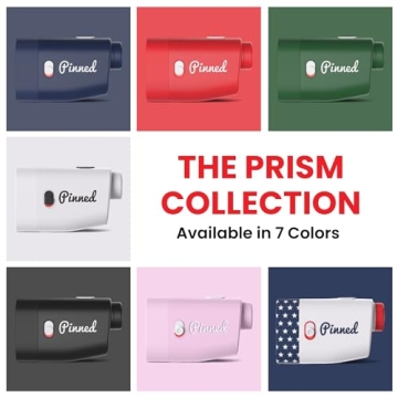 Pinned Prism+ Slope Golf Rangefinder USB Rechargeable