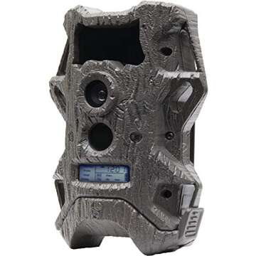 Wildgame Innovations Cloak Pro 12 Invisible Flash with Batteries & SD Card, Tru Bark Camo