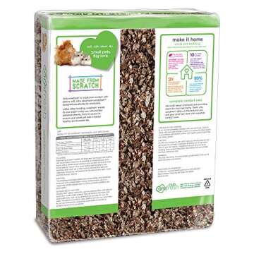 Carefresh 99% Dust-Free Natural Paper Small Pet Bedding with Odor Control, 60 L