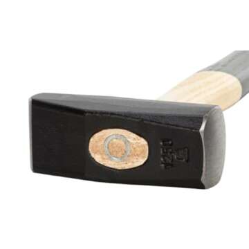Picard Blacksmith Hammer with Durable Ash Handle, 63 oz
