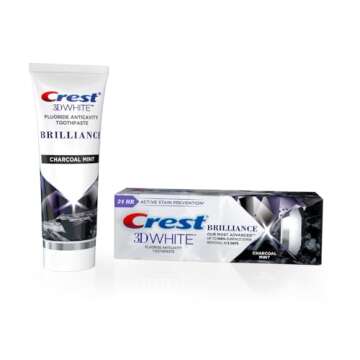 Crest 3D White Brilliance Charcoal Toothpaste