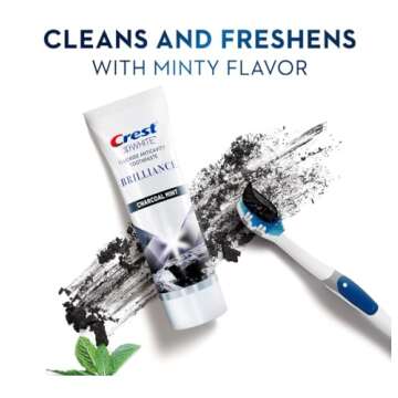 Crest 3D White Brilliance Charcoal Toothpaste