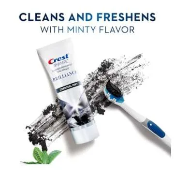 Crest 3D White Brilliance Charcoal Toothpaste