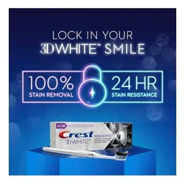 Crest 3D White Brilliance Charcoal Toothpaste