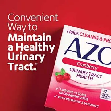 AZO Cranberry Supplement for Urinary Health Support