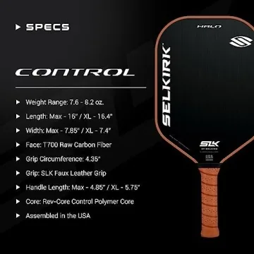 2024 Selkirk SLK Halo Control Pickleball Paddle - Ultimate Game Performance