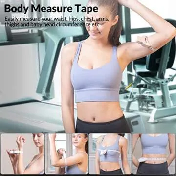 60 Inch Body Measuring Tape for Fitness and Tailoring