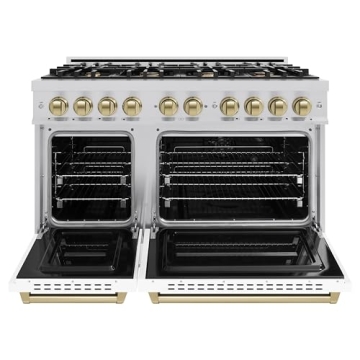 ZLINE 48" Dual Fuel Range with Double Oven & 8 Burners