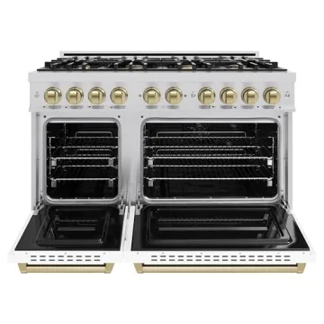 ZLINE 48" Dual Fuel Range with Double Oven & 8 Burners