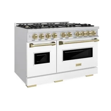ZLINE 48" Dual Fuel Range with Double Oven & 8 Burners