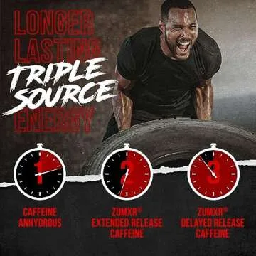 ALPHA LION Superhuman Burn 2-in-1 Metabolism Booster Pre Workout, Weight Loss Supplement, Appetite Suppressant, Fat Loss Support, Energy & Focus Powder (21 Servings, Sweet Black Cherry Flavor)