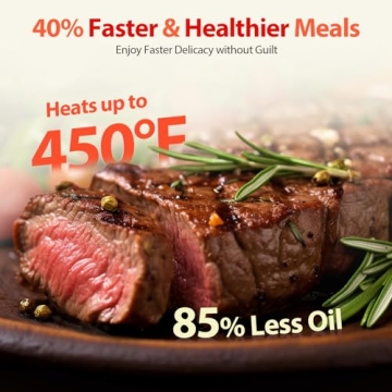 Beelicious Pro Smart Digital Air Fryer - 8-in-1 Compact 4QT