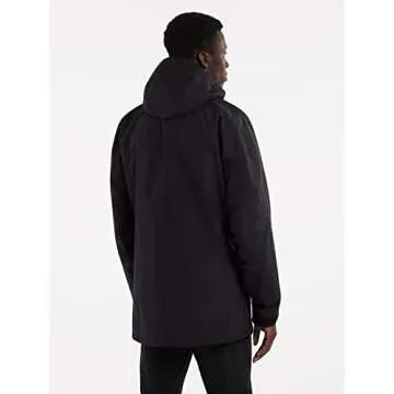 Arc'teryx Beta Long Jacket Men's | Exceptionally Versatile Gore-Tex Shell | Black, Medium