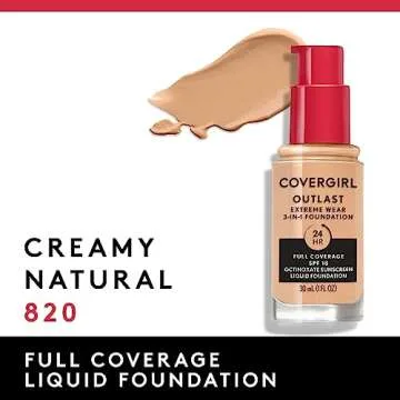 Covergirl Outlast Extreme Wear Foundation with SPF Protection