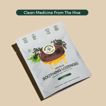 Natural Elderberry Cough Drops with Immune Support