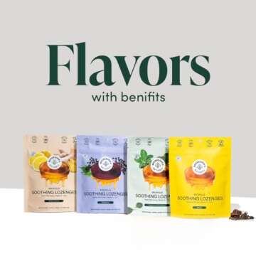 Natural Elderberry Cough Drops with Immune Support