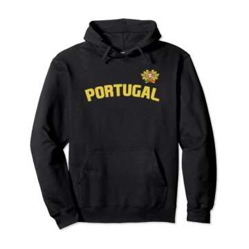 Portugal Flag Portuguese Pride International Country Pullover Hoodie