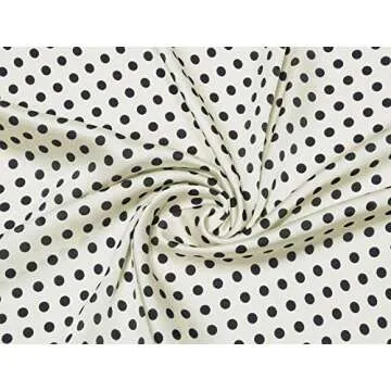 Allegra K Polka Dots 70cm Square Scarf for Women