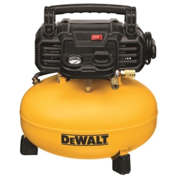 DEWALT Pancake Air Compressor 6 Gallon 165 PSI - Ideal for DIY and Professional Use