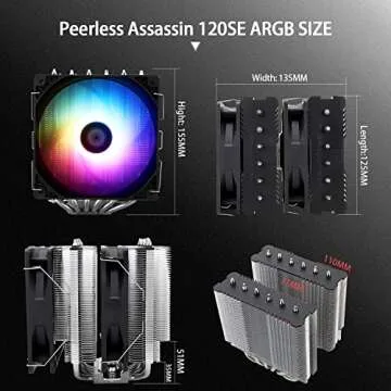 Thermalright Peerless Assassin 120 SE ARGB CPU Cooler