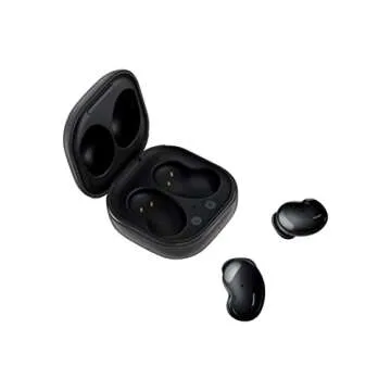 SAMSUNG Galaxy Buds Live, True Wireless Earbuds with Active Noise Cancelling, Microphone, Charging Case for Ear Buds, US Version, Onyx Black