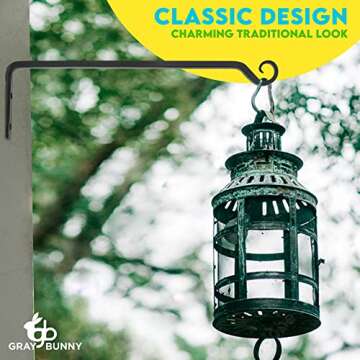 Hand Forged Wall Hooks for Bird Feeders and Decor