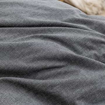 Chic BESTOUCH 100% Cotton Duvet Cover Set - Queen Size