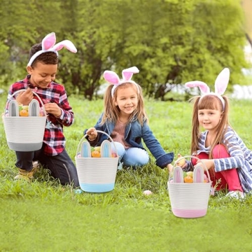 MELLBAY Easter Baskets - Personalized Bunny Gift Baskets