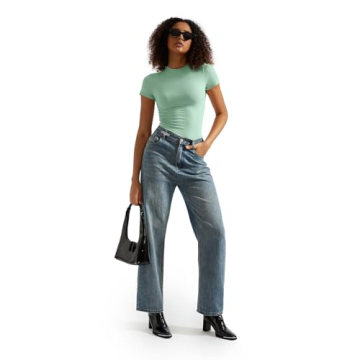 SUUKSESS Fitted Double Lined Tee for Trendy Looks