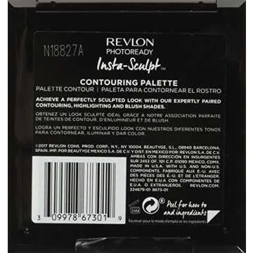 Revlon PhotoReady Insta-Sculpt Contouring Palette, 0.5 Ounce