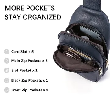 BOSTANTEN Small Sling Bag for Women Stylish Crossbody