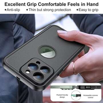 Temdan 360 Waterproof Case iPhone 13 Pro Max - Ultimate Defense