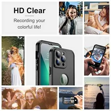 Temdan 360 Waterproof Case iPhone 13 Pro Max - Ultimate Defense