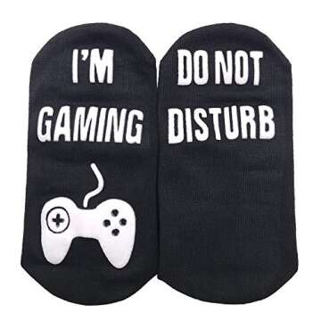 Gamer Socks Gamer Gifts Sock Novelty Funny Socks Birthday Present Chiristmas Gifts Funny For Game Lo...