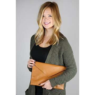 Funky Monkey Fashion Brand Envelope Clutch Bag For Women | Ladies Casual Evening Purse | Girls Night...