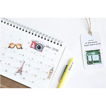 Mini Scrapbook Stickers - 45 Fun Travel Designs