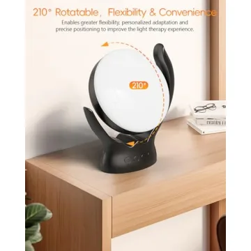 HIBOITEC Light Therapy Lamp for Well-Being & Mood Boosting