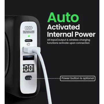 InfinaCore P3 Pandora Portable Power Bank - 3-in-1 FastCharge