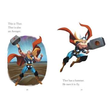 These are The Avengers Level 1 Reader (World of Reading)