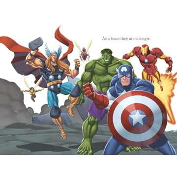 These are The Avengers Level 1 Reader (World of Reading)