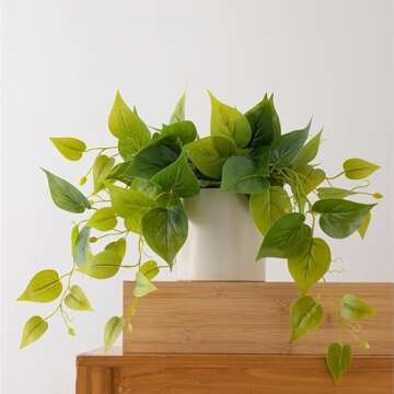 Faux Plants Indoor, Artificial Plants for Home Decor Indoor, Pothos Small Fake Plants - Fake Plants ...