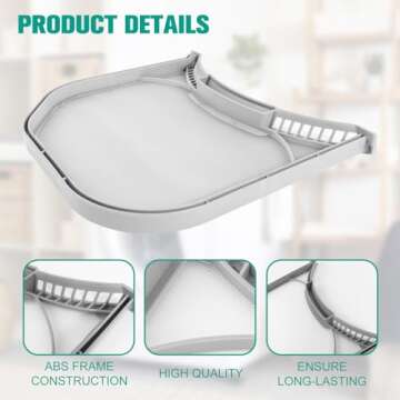 ADQ56656401 Dryer Lint Filter Assembly Replacement Laundry Appliance Parts for Kenmore 796.8 796.9 Elite Dryer and ADQ566564 for Clothes Dryer DLE3400W DLE3500W DLEX3250R DLEX3370W