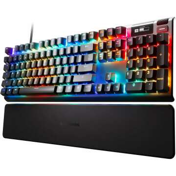SteelSeries Apex Pro HyperMagnetic Gaming Keyboard | Adjustable Actuation