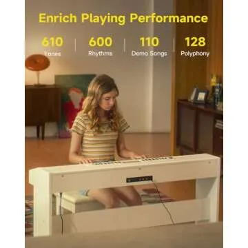 Donner DDP-95 88 Key Digital Piano for Beginners