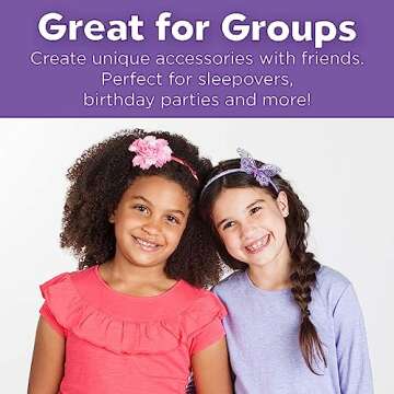 DIY Headband Kit for Kids - 10 Headbands & Accessories