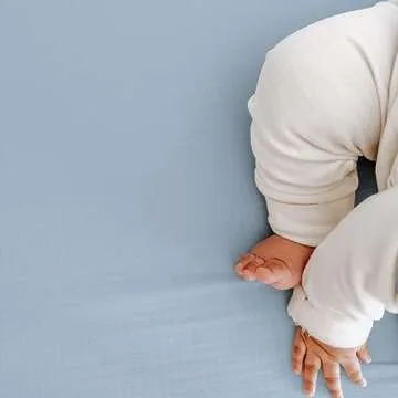 Newton Baby Mini Crib Sheets (2-Pack) | Organic Muslin Cotton, Ultra Breathable & Soft Baby Sheets, ...