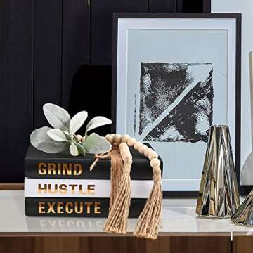 Decorative Books for Home Decor - Stylish Stack for Shelves