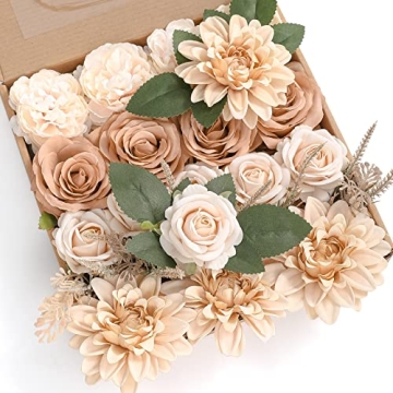 YYHUAWU Artificial Flower Combo Box Set for DIY Decor