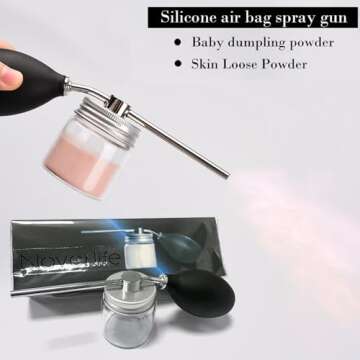 Noverlife Precision Hair Spray Bottle for All Powder Types